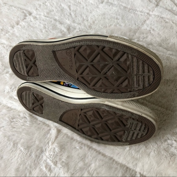 Graffiti Print Converse High Top - Picture 7 of 7